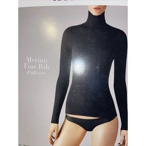 Wolford Fine Merino Wool Top Large Color: Ecrue 59316 -60